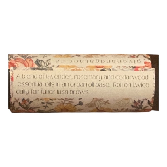 Eyebrow hair growth essential oil roll on. 5 ml - Picture 6 of 14